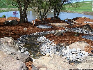 Dean & Shari's pond and water features