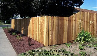 Don & Nae's wood fencing