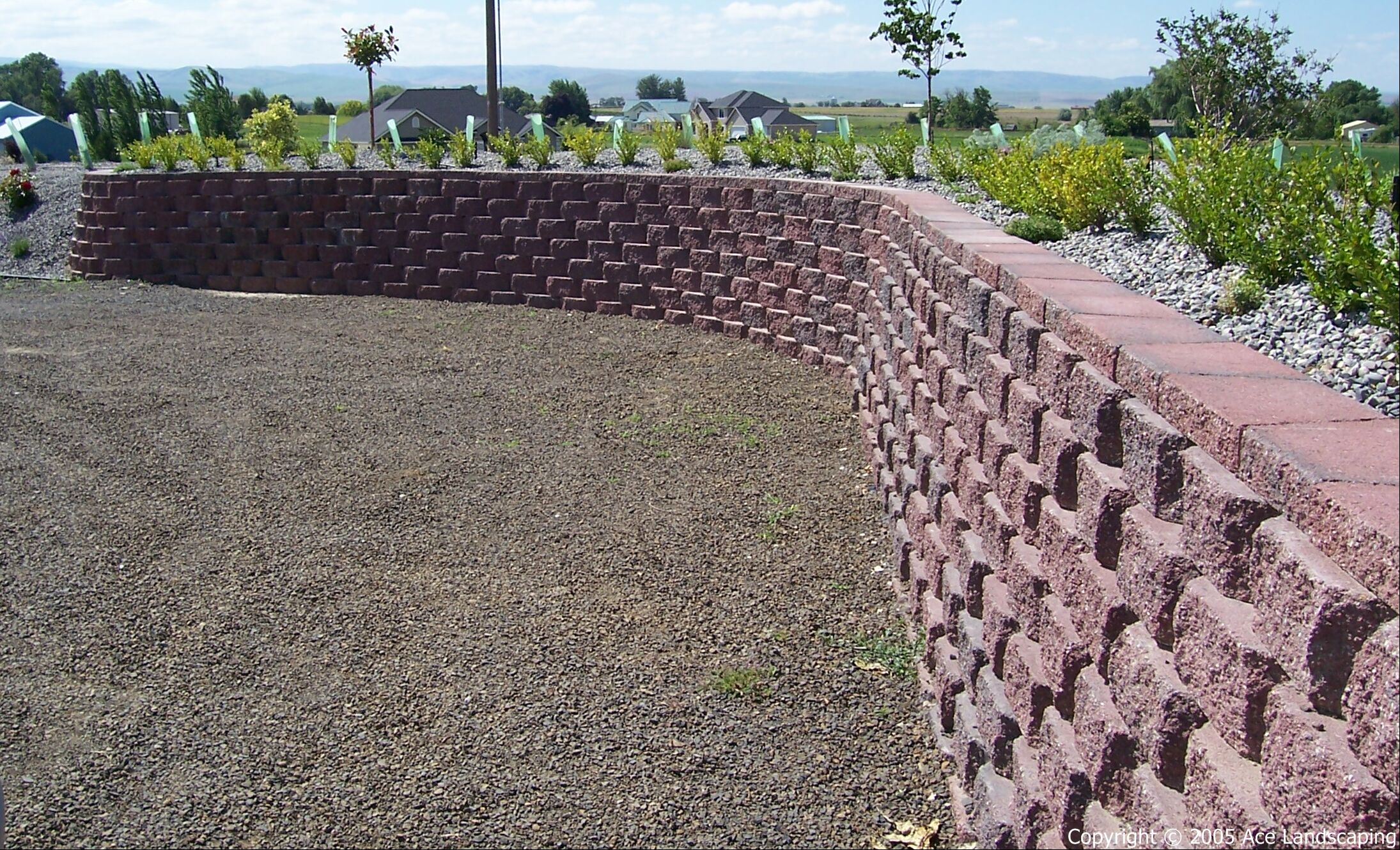 RETAINING WALL CONTRACTOR Brick, Rock, and Concrete Retainer Walls